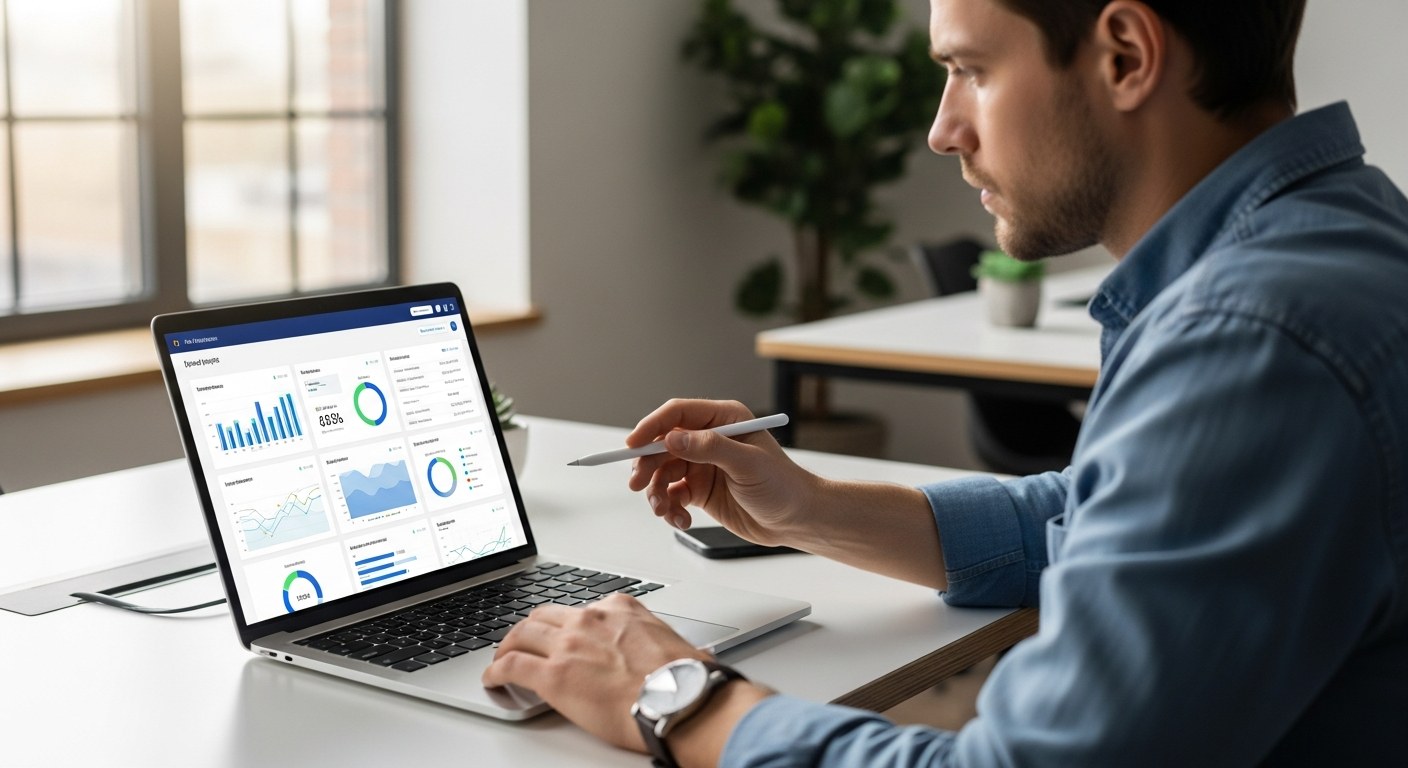 Shopify store speed optimization — developer reviewing Core Web Vitals performance metrics on a laptop screen