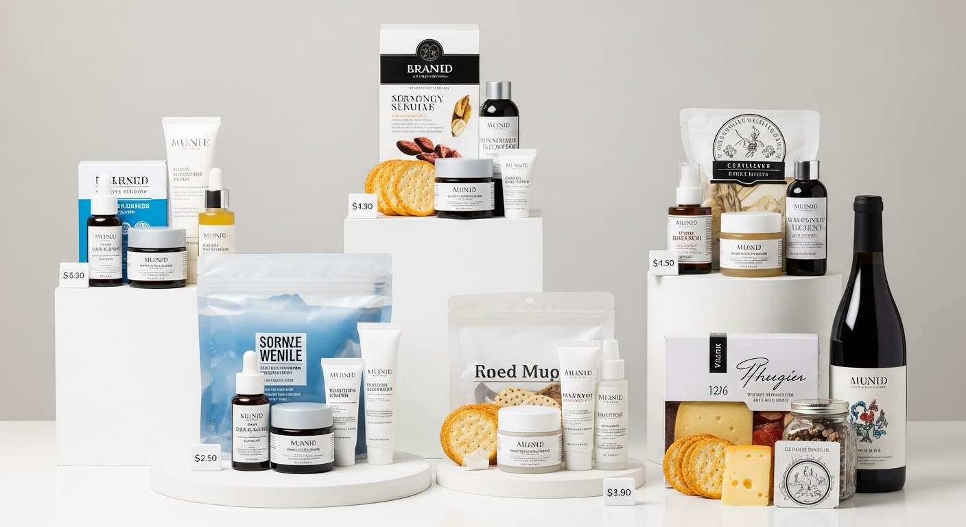 Shopify product bundles displayed on a tablet in a modern e-commerce workspace increasing average order value