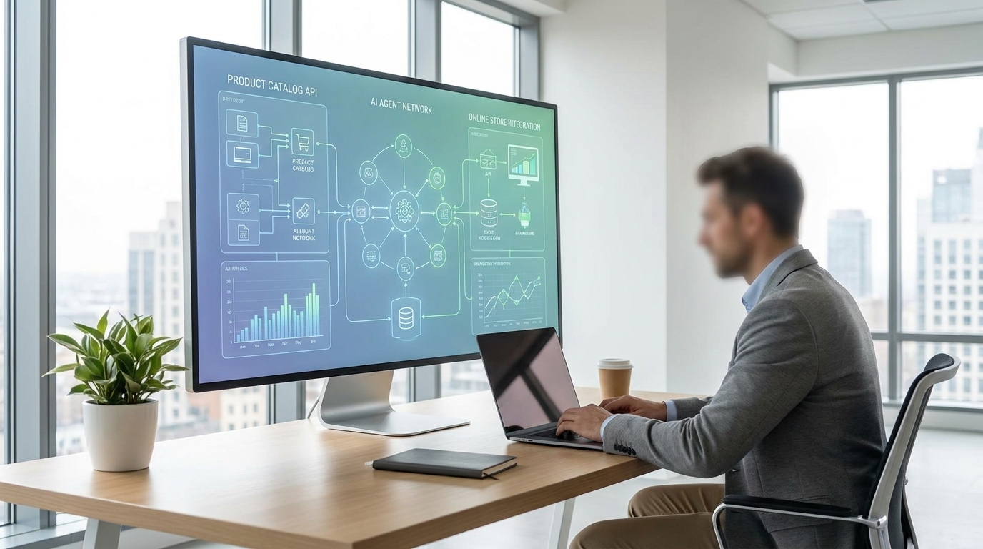Shopify Universal Commerce Protocol enabling AI agent discovery for ecommerce storefronts in 2026