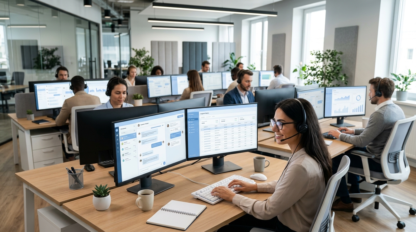 AI customer support dashboard for ecommerce showing automated ticket resolution